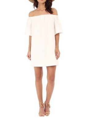 BB Dakota Manda Off-the-Shoulder Dress | Ivory | Small